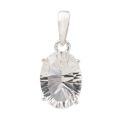 Crystal Quartz Dazzle Pendant