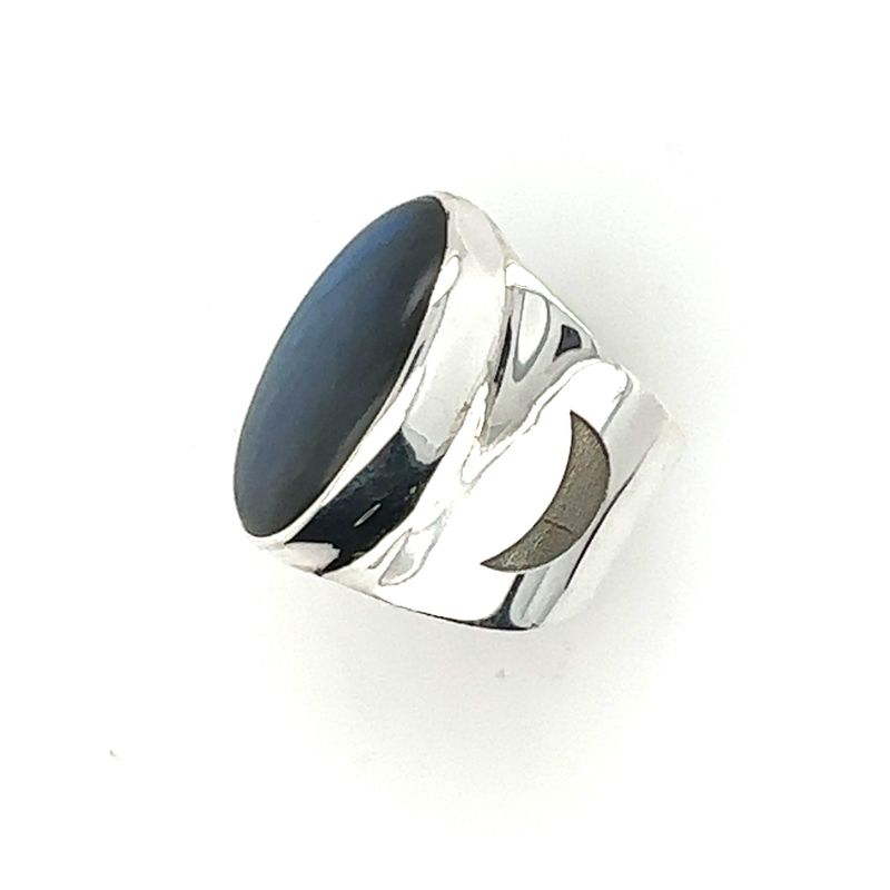 Labradorite Moonbeam Unisex Ring