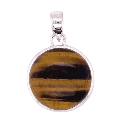 Tiger Eye Courage Pendant
