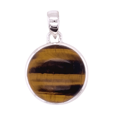 Tiger Eye Courage Pendant