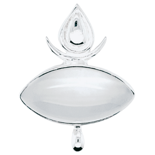 Crystal Eye of the Goddess Pendant
