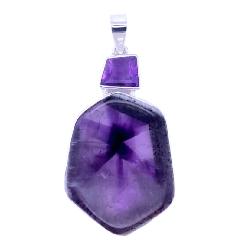 Auralite 23 Super 7 Star Amethyst Pendant
