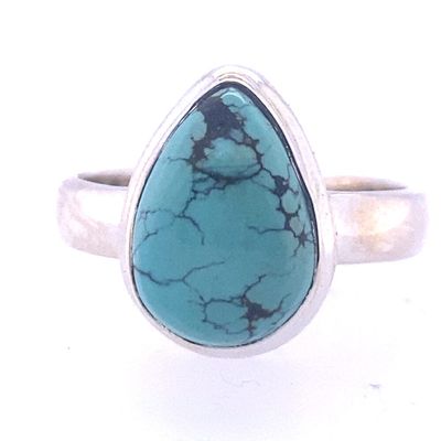 Tibetan Mountain Turquoise Ring