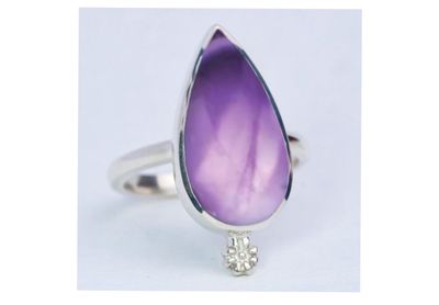 Amethyst Daydreamer Ring