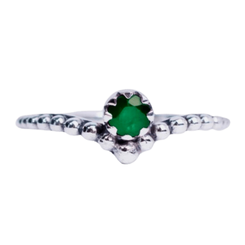 Emerald Tiara Ring