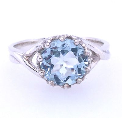 Blue Topaz Splendor Ring