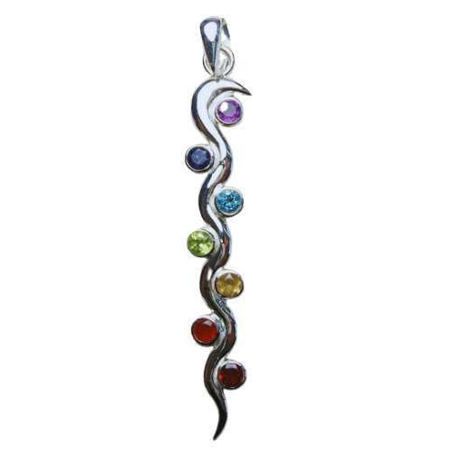 Chakra Snake Kundalini Pendant