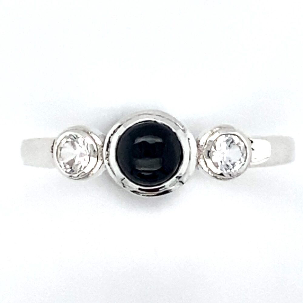 Black White Ring