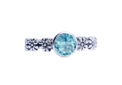 Blue Topaz Daisy Chain