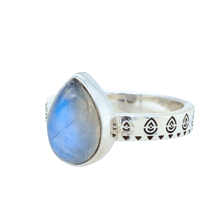 Moonstone Treasures Ring