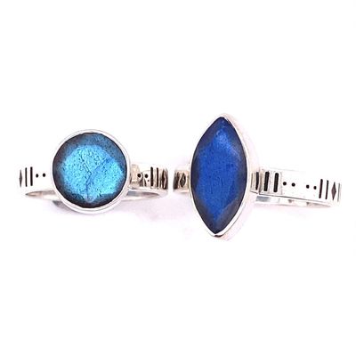 Labradorite Treasure Ring