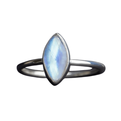 Moonstone Marquise Ring