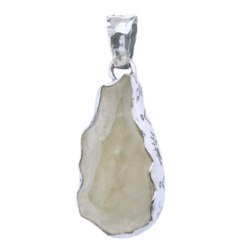 Libyan Golden Desert Glass Sun Tribe Unisex Pendant