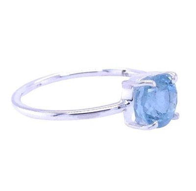 Aquamarine Aware Ring