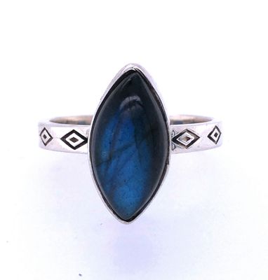 Labradorite Midnight Reverie Ring