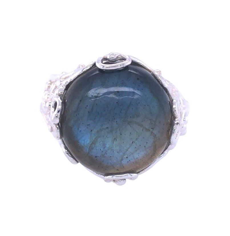 Labradorite Dancing Forest Spirit Ring