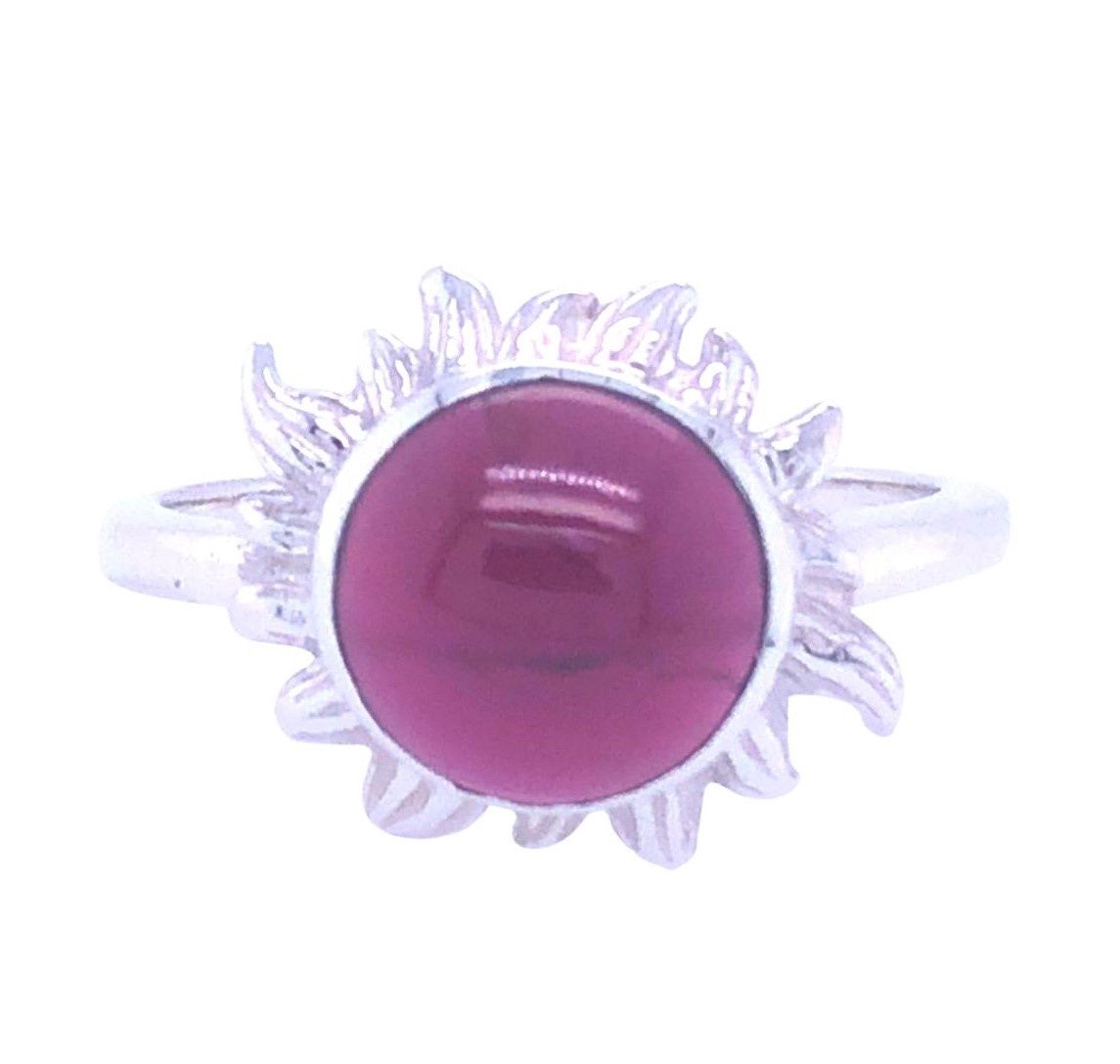 Garnet Apollo's Light Ring