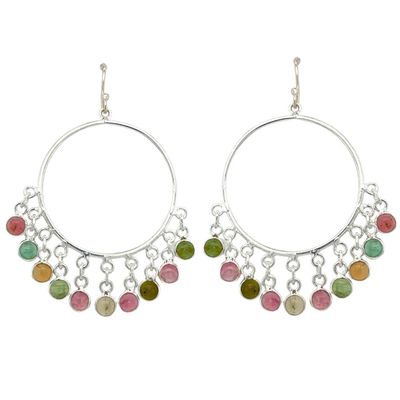 Multi-Tourmaline Magnificent Earrings