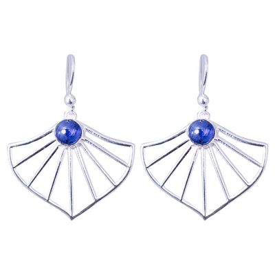 Kyanite Fan Earrings