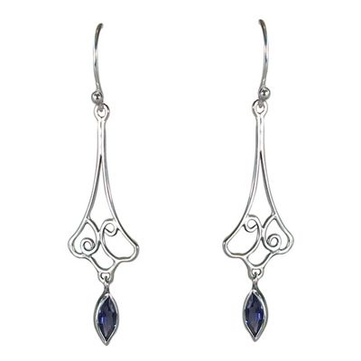 Marquis Art Earrings