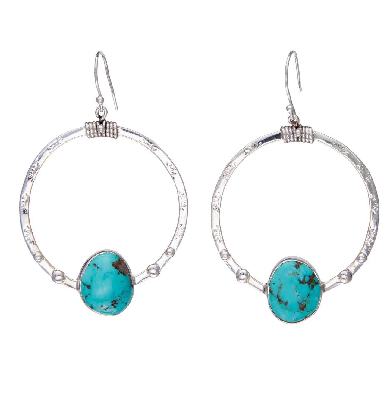 Turquoise Super Power Tribe Earrings