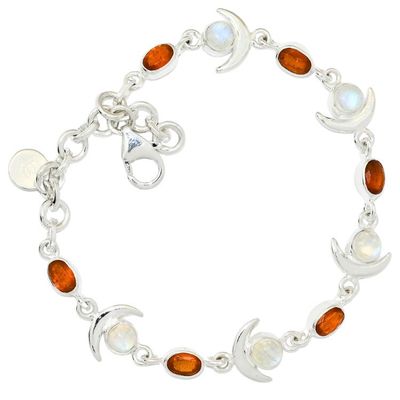 Kyanite Moonstone Aphrodite's Passion Bracelet