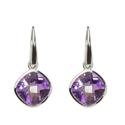 Amethyst Dazzle Earrings