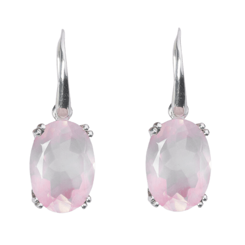 Rose Quartz Radiance Earrings