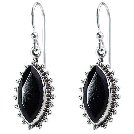 Black Onyx Protection Earrings