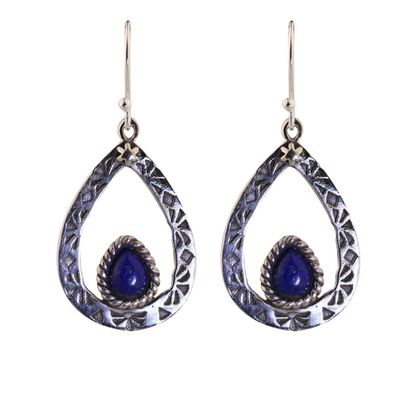 Silver Raindrop Earrings