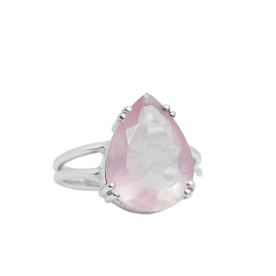 Rose Quartz Passion Ring