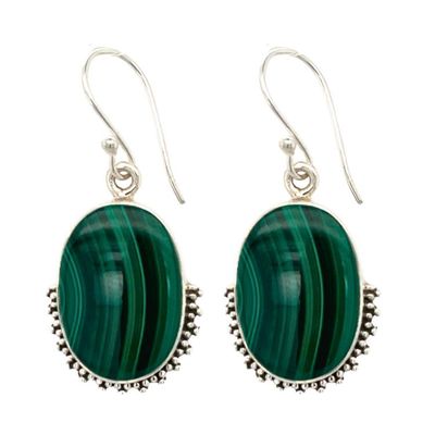 Malachite Bestow Beauty Earrings