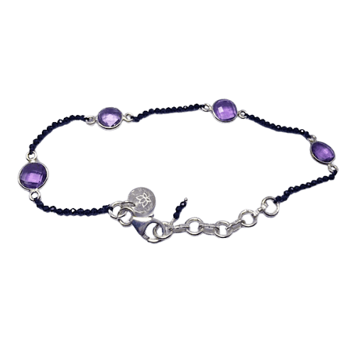 Sassy Spinel Bracelet