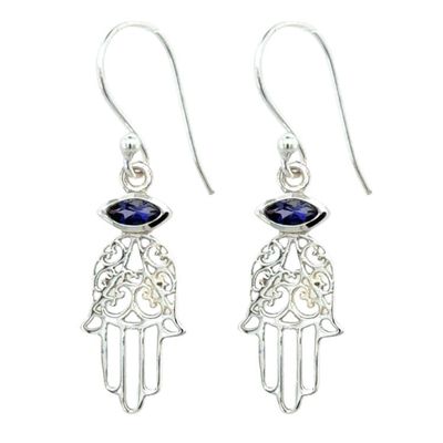 Healing Hand Hamsa Earrings
