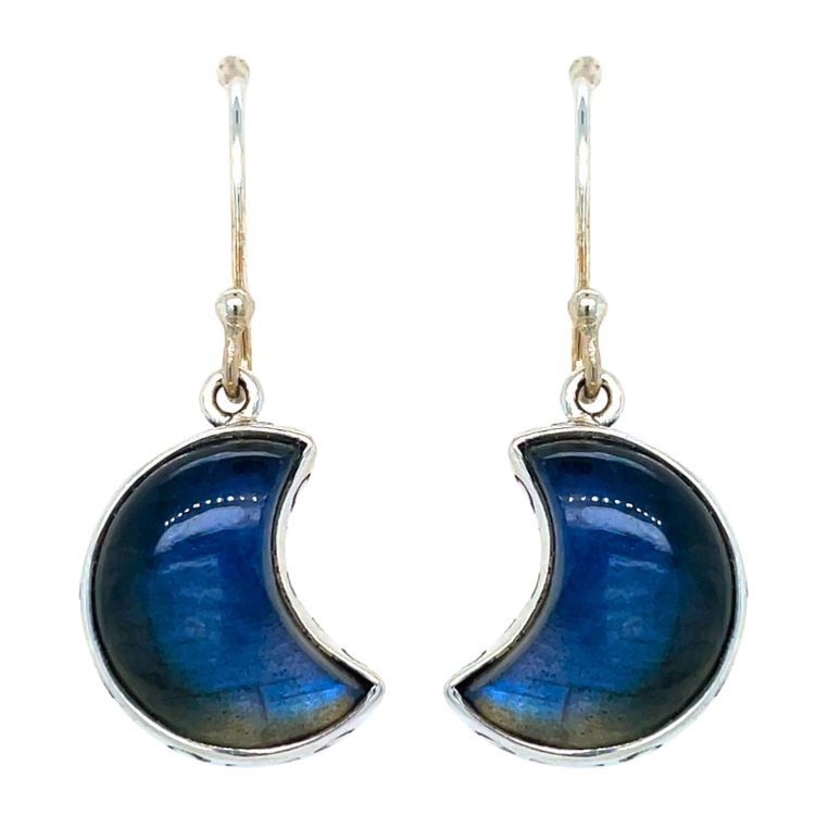 Crescent Moon Glow Earrings