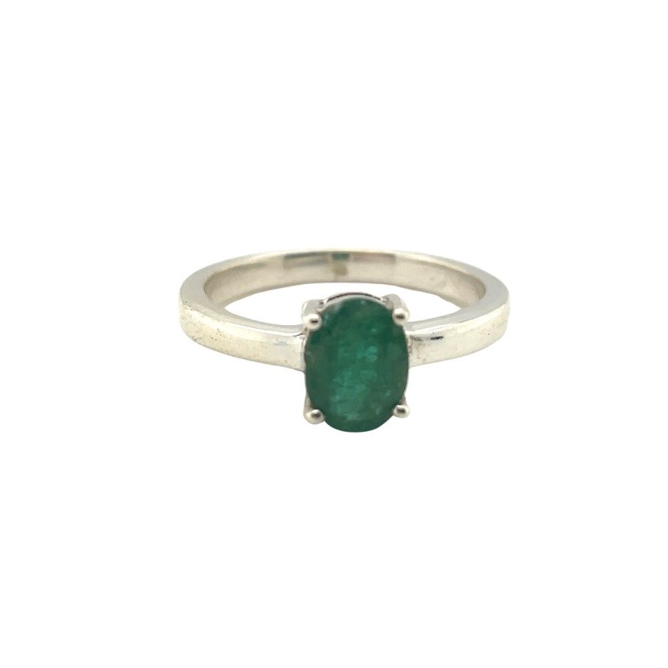 Emerald Natural Ring