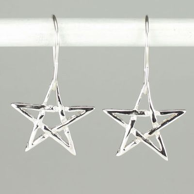 Star Pentacle Earrings