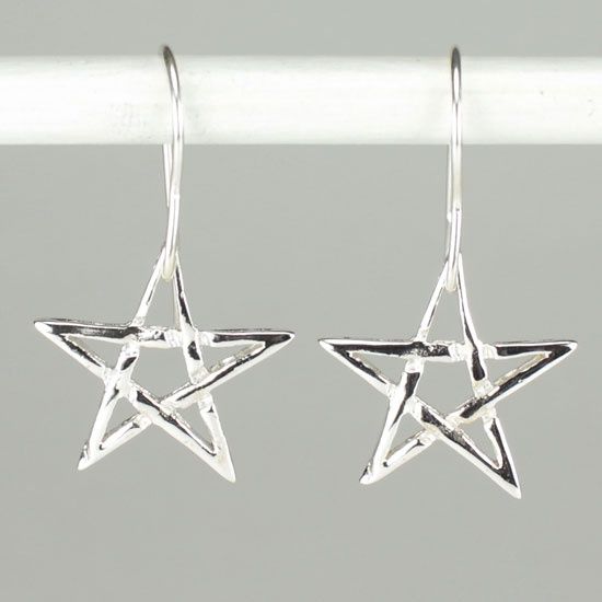 Star Pentacle Earrings