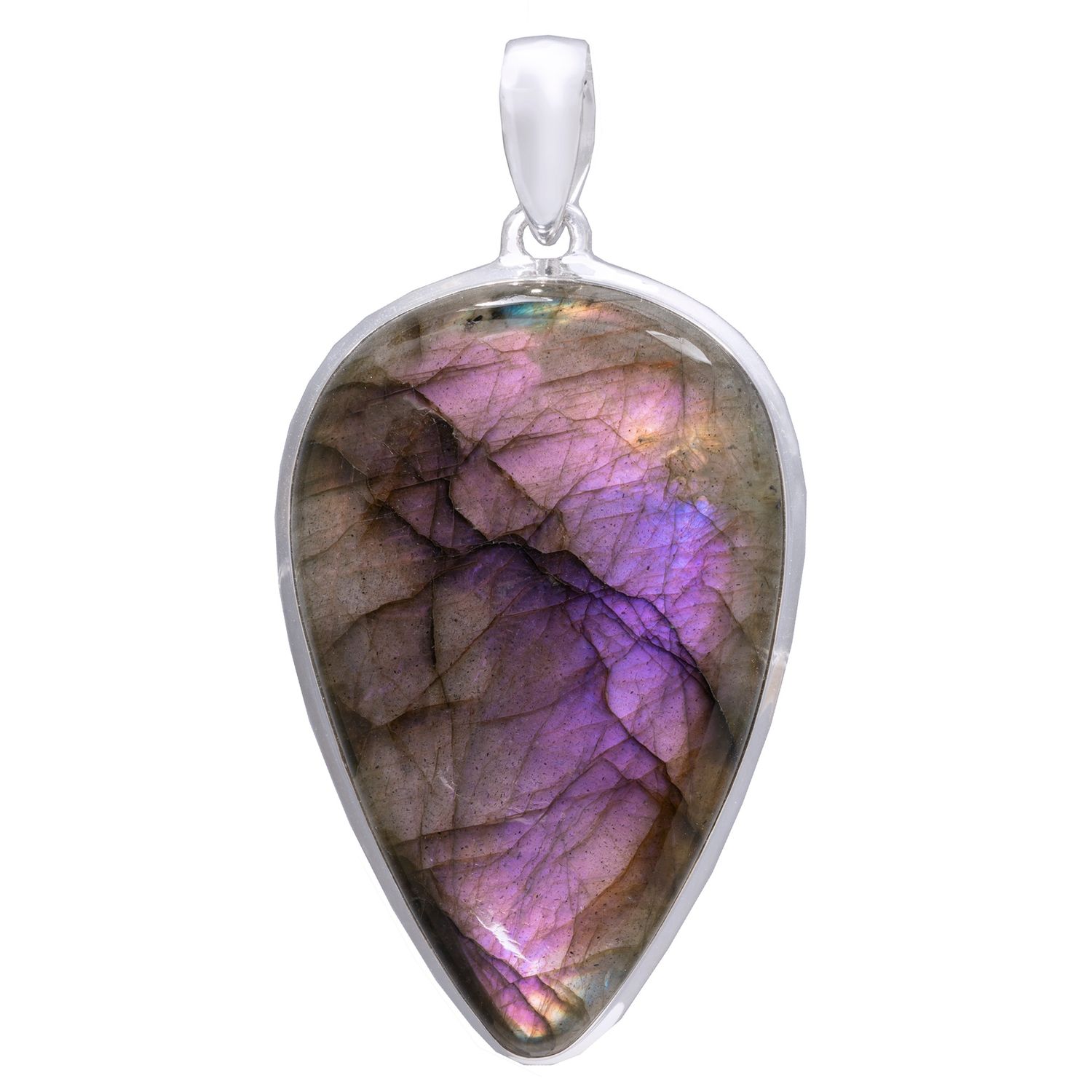 Purple Labradorite Mystical Pendant