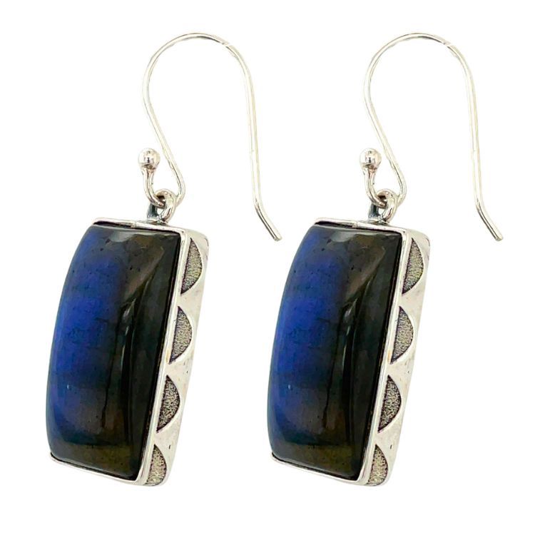 Labradorite Be Brave Earrings