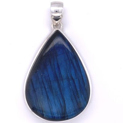 Labradorite Blue Night Sky Pendant