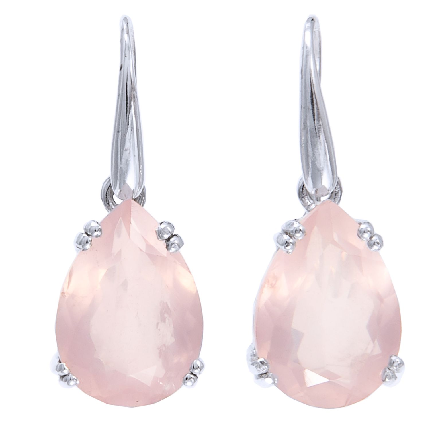 Rose Quartz Passion Earrings