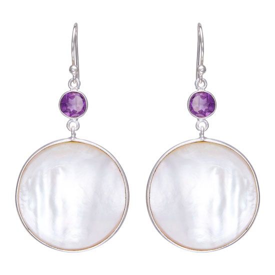 Mother Of Pearl Party Playtime Earrings