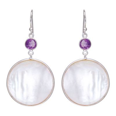 Mother Of Pearl Party Playtime Earrings