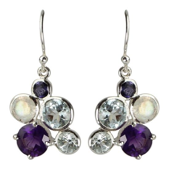 Multi Champagne Bubbles Earrings