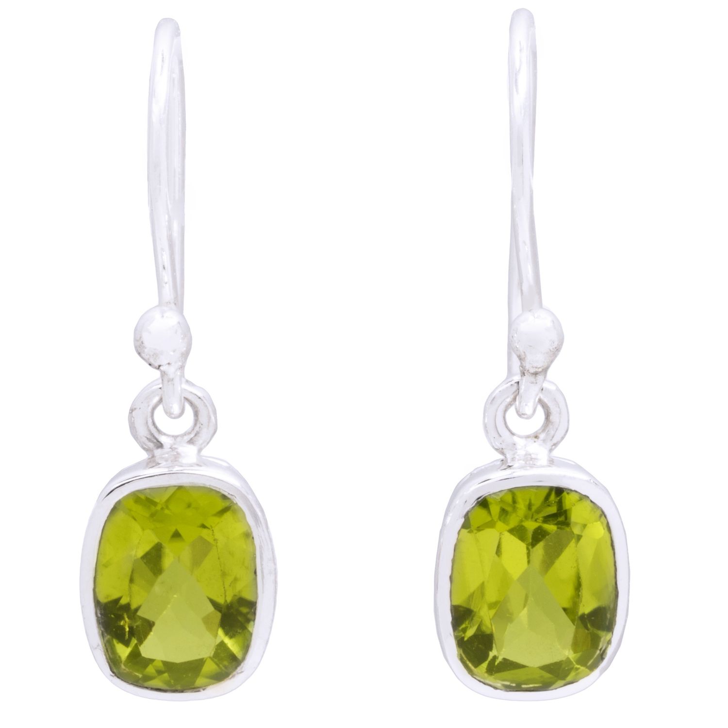 Pristine Peridot Earrings