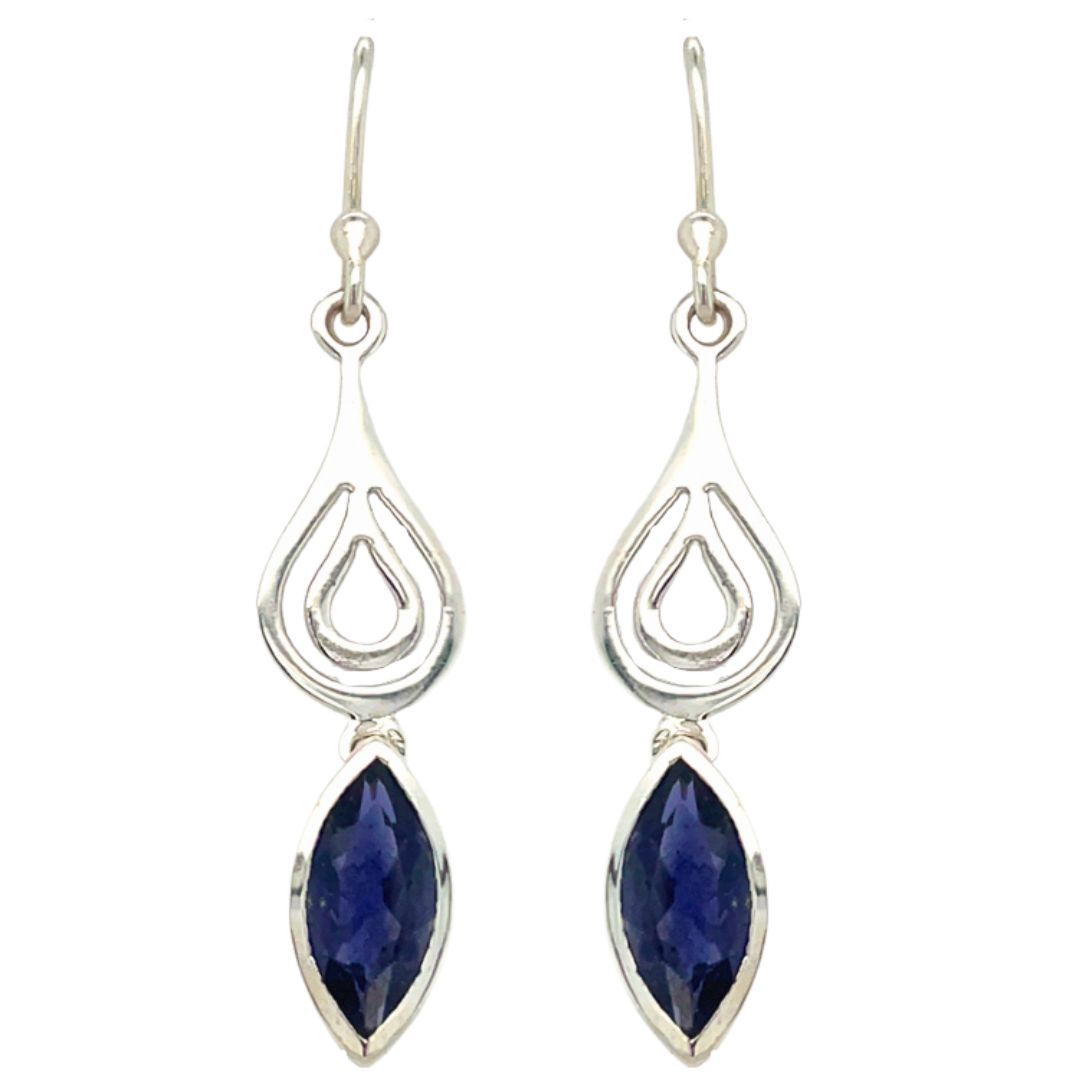 Iolite Peace Of Mind Earrings
