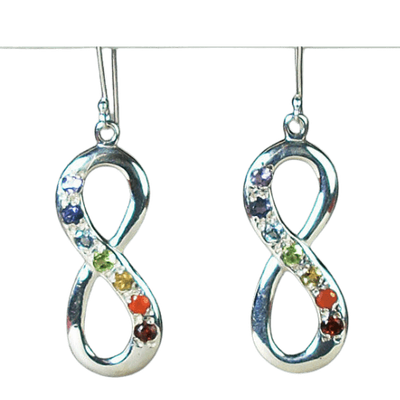 Infinity Chakra Earrings