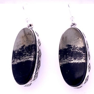 Pyrite Reflections Earrings