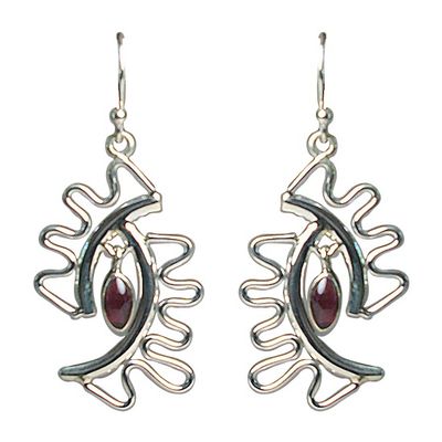 Garnet Bayou Earrings